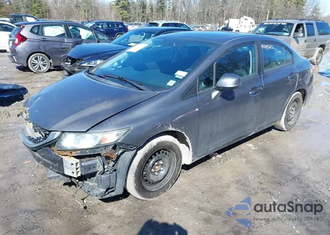 2013 Honda Civic Ex-L z USA, uszkodzony, nr VIN 19XFB2F90DE256903